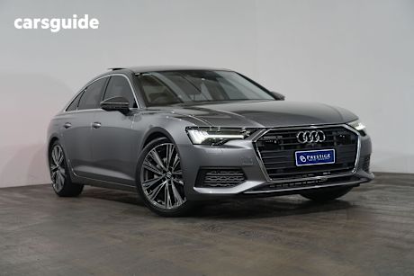 Grey 2020 Audi A6 Sedan 40 Tfsi (Hybrid)