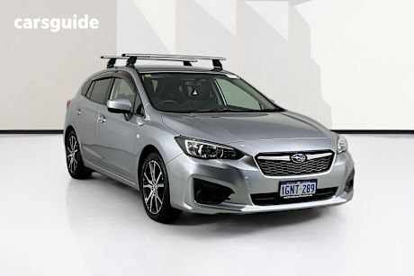 Silver 2018 Subaru Impreza Hatchback 2.0I (Awd)