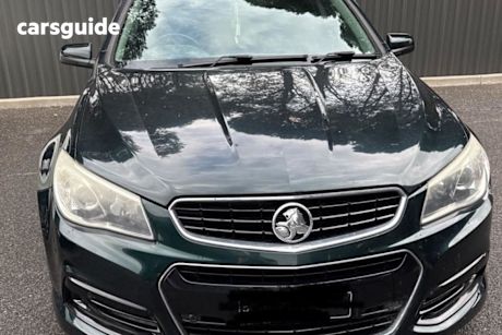 Green 2014 Holden Commodore Sportswagon Sv6