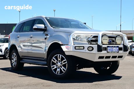 Silver 2016 Ford Everest Wagon Trend