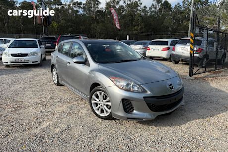 Silver 2011 Mazda 3 Hatchback Sp25