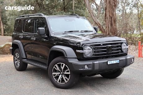 Black 2025 GWM Tank 300 Wagon Ultra Diesel