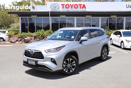 Silver 2024 Toyota Kluger Wagon Gxl Hybrid Awd