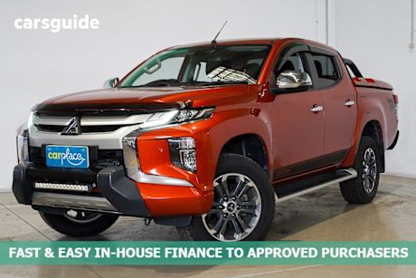 Orange 2019 Mitsubishi Triton Dual Cab Pick-up Toby Price Edition