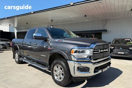 Grey 2023 Ram 2500 Ute Tray