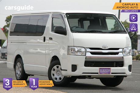 White 2019 Toyota HiAce Commercial DX GL PACKAGE (CAMPER KIT)