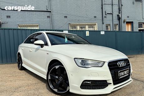 White 2014 Audi A3 Sedan 1.8 Tfsi Ambition