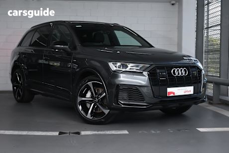 Grey 2022 Audi Q7 Wagon 55 Tfsi S Line Quattro Mhev
