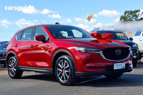 Red 2018 Mazda CX-5 Wagon Akera (4X4)
