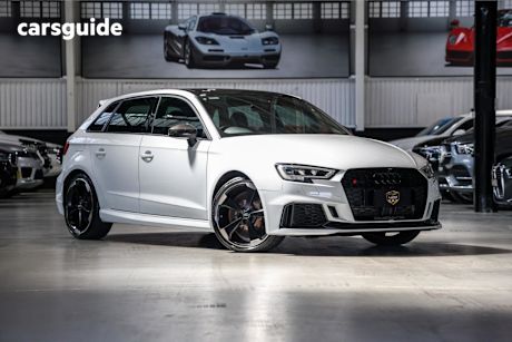 White 2020 Audi RS3 Sportback 2.5 Tfsi Quattro