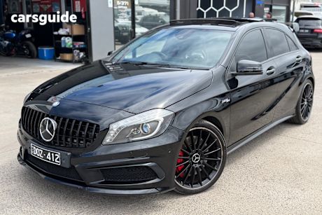 Black 2014 Mercedes-Benz A45 Hatchback Amg