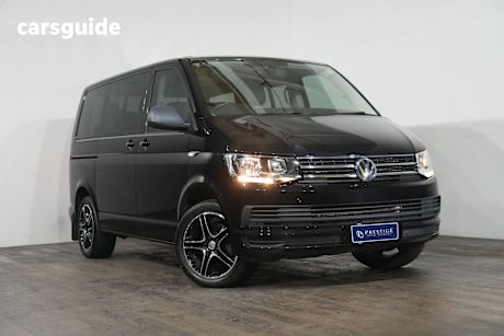 Black 2019 Volkswagen Multivan Wagon Comfortline Tdi340