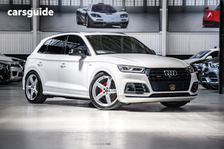 White 2017 Audi SQ5 Wagon 3.0 Tfsi Quattro