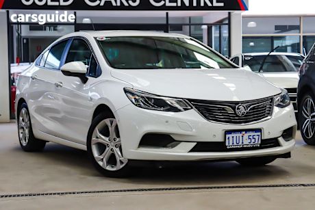 White 2017 Holden Astra Sedan Lt