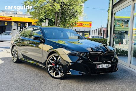 Black 2024 BMW I5 Sedan M60 Xdrive