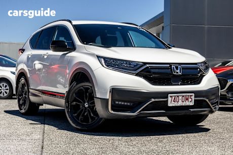 White 2022 Honda CR-V Wagon Black Edition (2Wd) 5 Seats