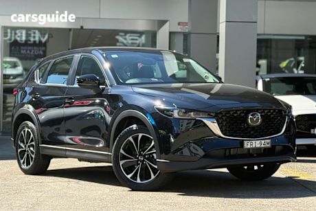 Black 2025 Mazda CX-5 Wagon G25 Touring (Awd)