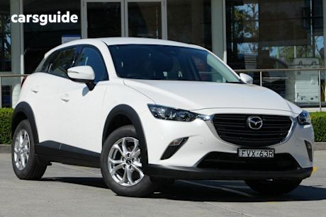 White 2023 Mazda CX-3 Wagon Maxx Sport (Fwd)