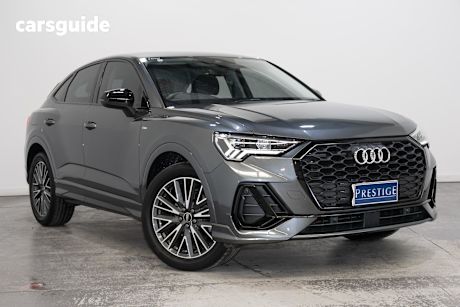 Grey 2021 Audi Q3 Sportback 35 Tfsi S Line