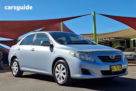 Blue 2007 Toyota Corolla Sedan Ascent