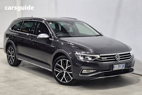 Grey 2021 Volkswagen Passat Wagon Alltrack 162Tsi Premium