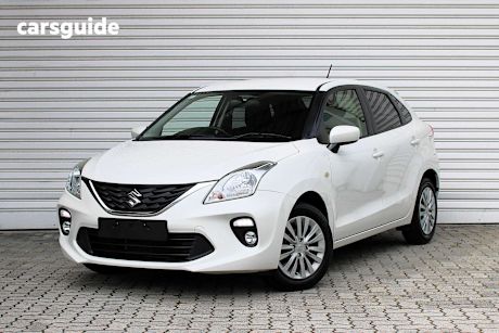 White 2023 Suzuki Baleno Hatchback Gl
