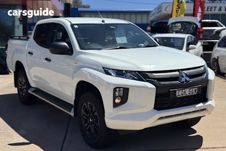 White 2021 Mitsubishi Triton Double Cab Pick Up Glx-R (4X2)