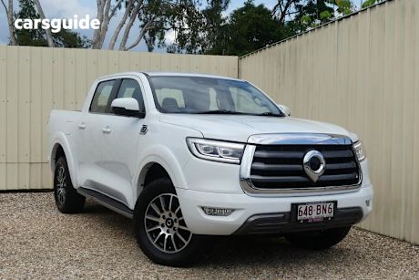 White 2021 GWM UTE Dual Cab Utility Cannon (4X4)