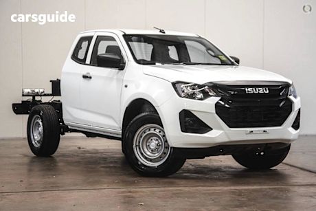 White 2025 Isuzu D-MAX Space Cab Chassis Sx (4X2) High-Ride