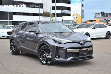 Grey 2022 Toyota C-HR Wagon Gr-S (2Wd) Hybrid
