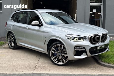 Silver 2018 BMW X3 Wagon M40I