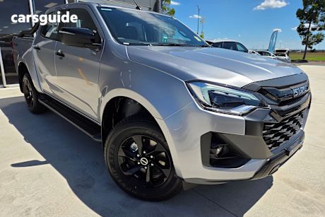 Silver 2025 Isuzu D-MAX Crew Cab Utility X-Rider (4X4)