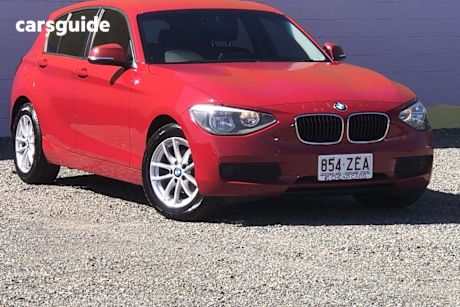 Red 2014 BMW 116I Hatchback
