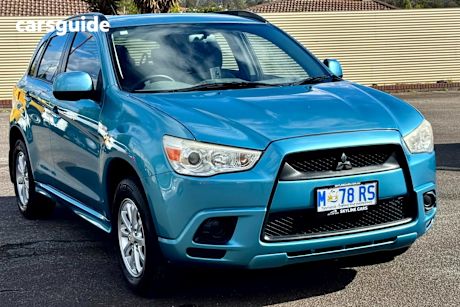 Blue 2010 Mitsubishi ASX Wagon (2Wd)