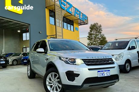 Silver 2017 Land Rover Discovery Sport Wagon Td4 (132Kw) Se 5 Seat