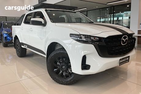 White 2025 Mazda BT-50 Dual Cab Pick-up Xt (4X4)