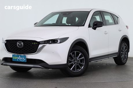 White 2022 Mazda CX-5 Wagon Touring Active (Awd)