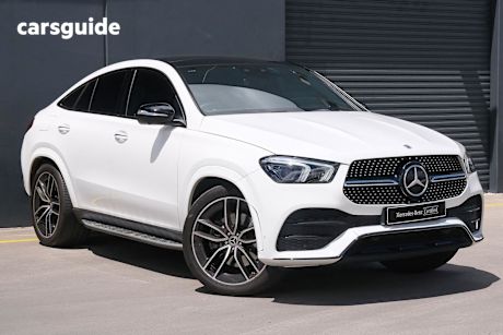 White 2021 Mercedes-Benz GLE450 Coupe 4Matic (Hybrid)