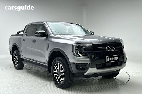 Silver 2022 Ford Ranger Double Cab Pick Up Sport 2.0 (4X4)