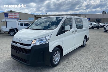 White 2020 Toyota HiAce Van Lwb Gl (Colours)