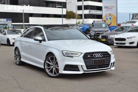 White 2018 Audi S3 Sedan 2.0 Tfsi Quattro