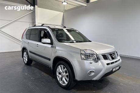 Silver 2012 Nissan X-Trail Wagon Ti (4X4)