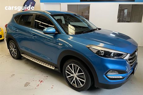 Blue 2016 Hyundai Tucson Wagon Active X (Fwd)