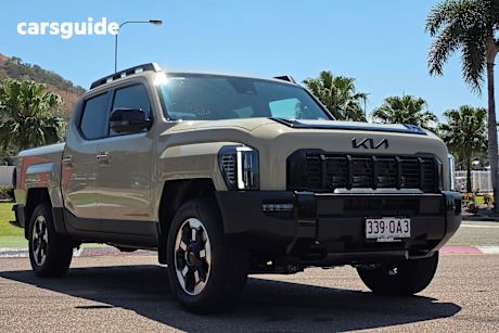 Beige 2025 Kia Tasman Double Cab Pick Up X-Line (4X4) (0.9T) Bdy Fender