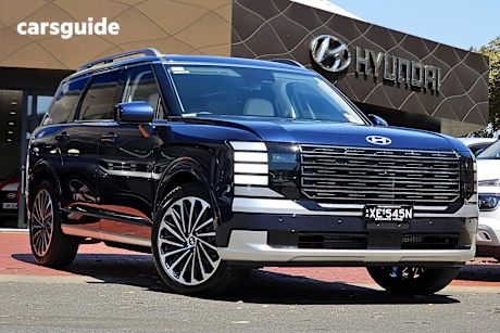 Blue 2025 Hyundai Palisade Wagon Calligraphy (7 Seat) Hev