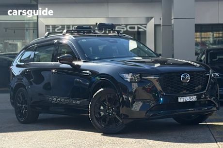 Black 2025 Mazda CX-80 Wagon D50E Gt