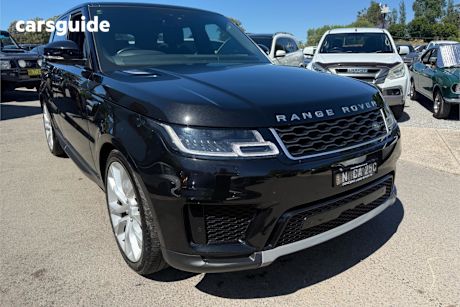 Black 2019 Land Rover Range Rover Sport Wagon Sdv6 Se (183Kw)