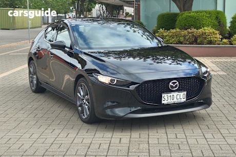 Black 2021 Mazda 3 Hatchback G25 Gt