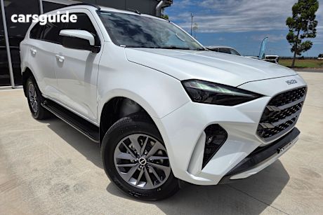 White 2025 Isuzu MU-X Wagon Ls-U (4X4)