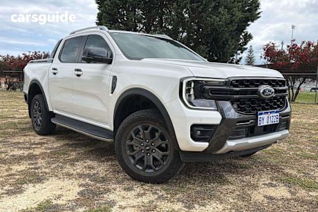 White 2023 Ford Ranger Double Cab Pick Up Wildtrak 2.0 (4X4)